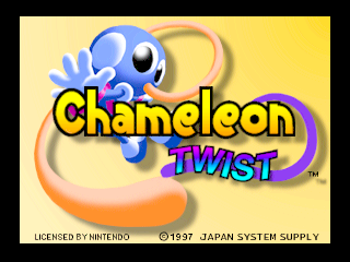 Chameleon Twist screenshot 3 for Nintendo 64